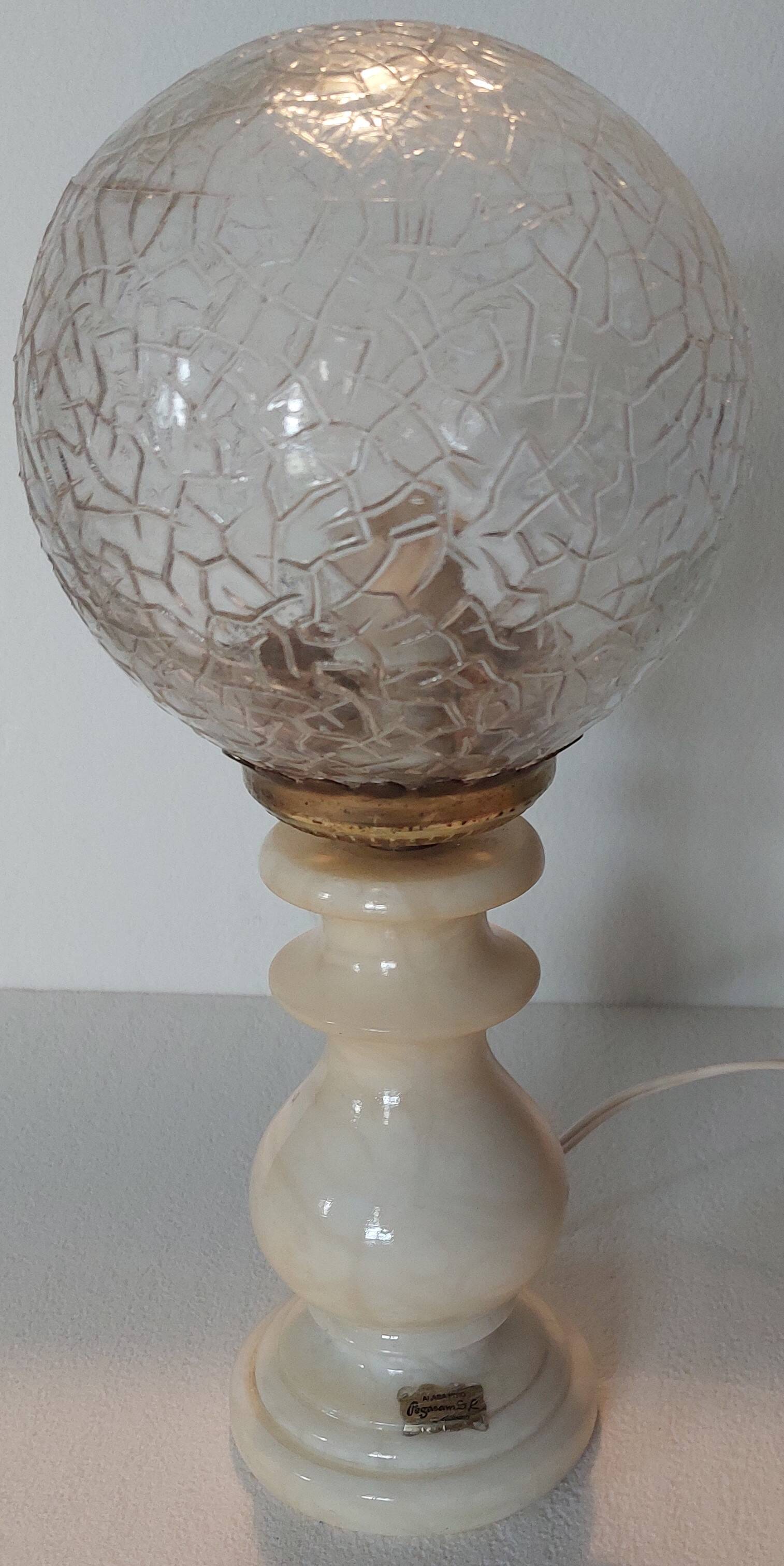 Pegasam alabaster lamp