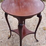 Old rotating pedestal table