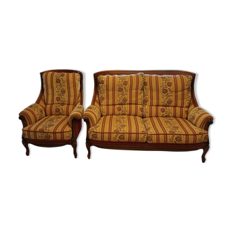 Balzac sofa and armchair