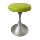 Old Stool Space Age, foot tulip alu metal vintage 70s