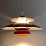 Danish vintage PH5 pendant light (Poul Hennigsen for Louis Poulsen)