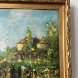F.Fosso "Genovese" oil on canvas