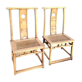 Chaises chinoises 1900