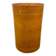 Danish leather wastepaper basket by Torben Orskov in Adnet style