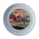 Dish with naïve pillivuyt décor