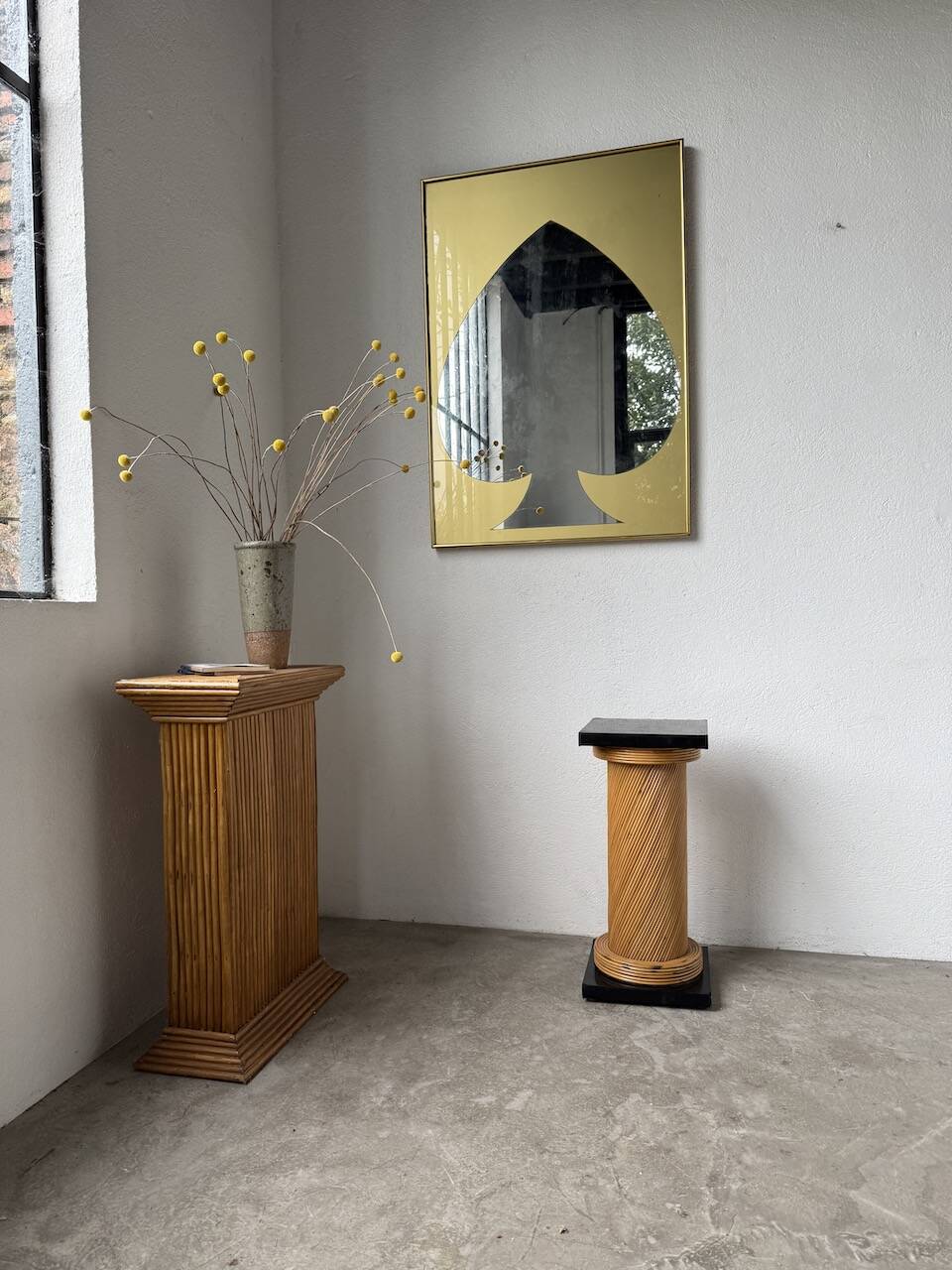 "Spike" mirror, 1970s design