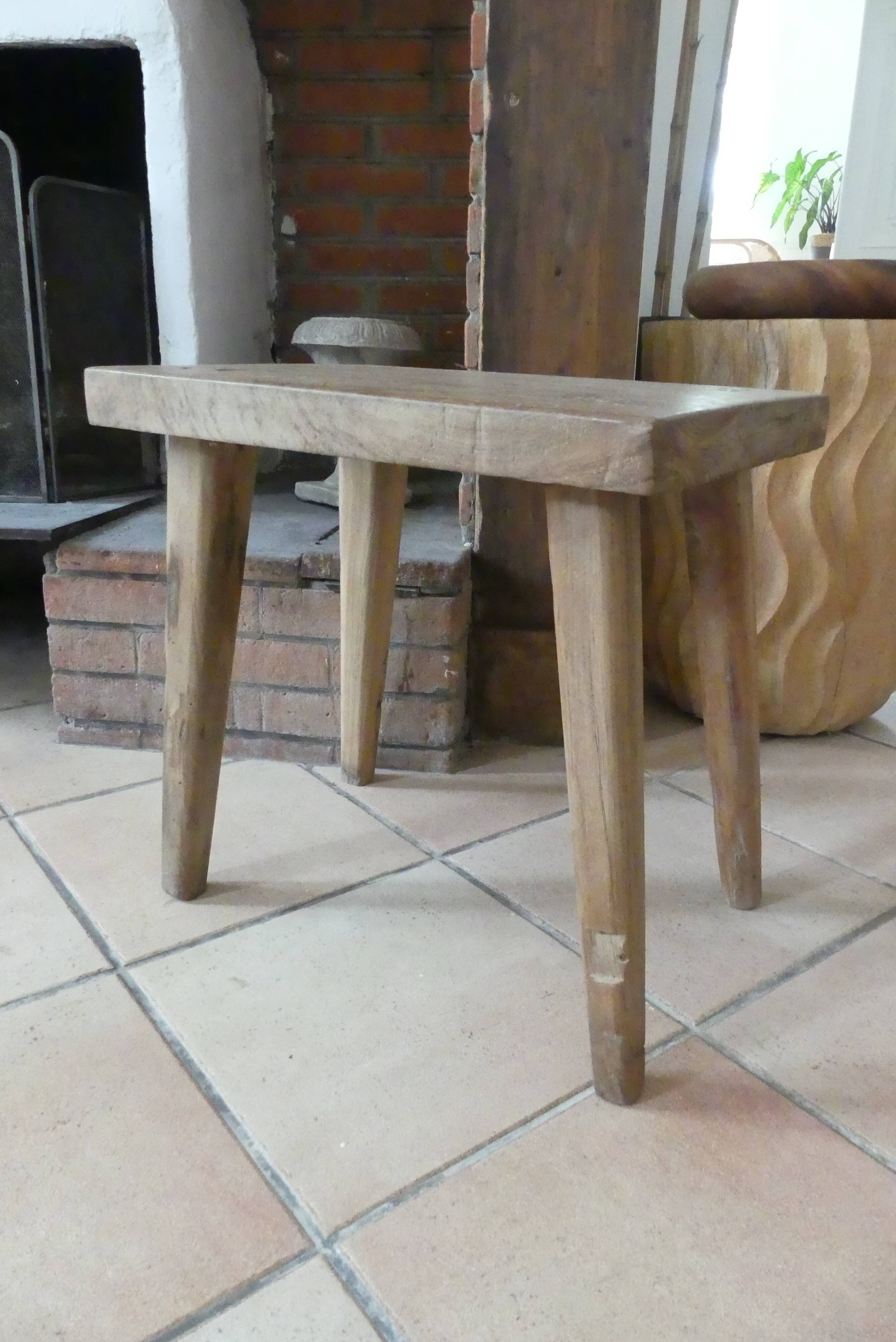 Wooden stool