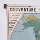 Vintage school map 1969