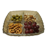 Vintage glass appetizer dish