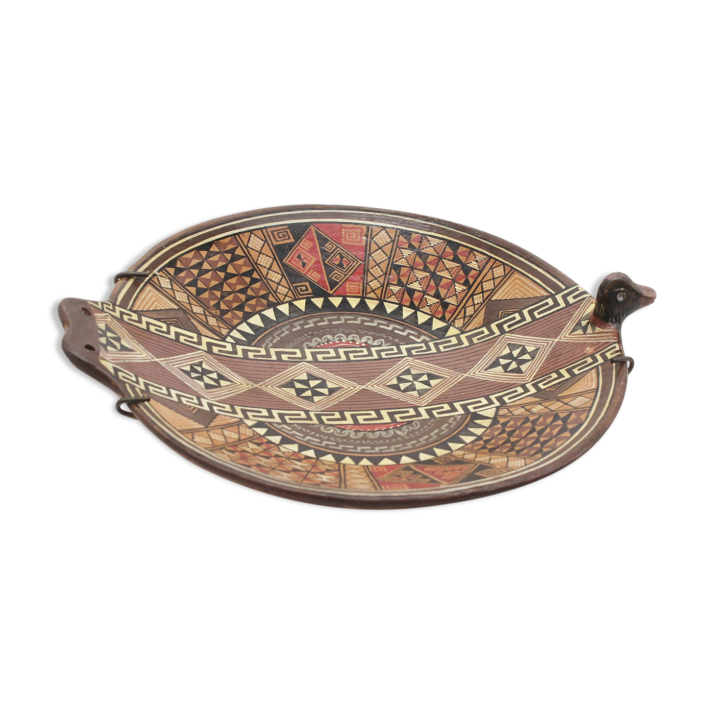 Ethnic ceramic dish