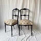 Pair of Napoleon III chairs