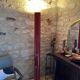 Rare Artemide "Megaron" red floor lamp - design by Gianfranco Frattini 1979
