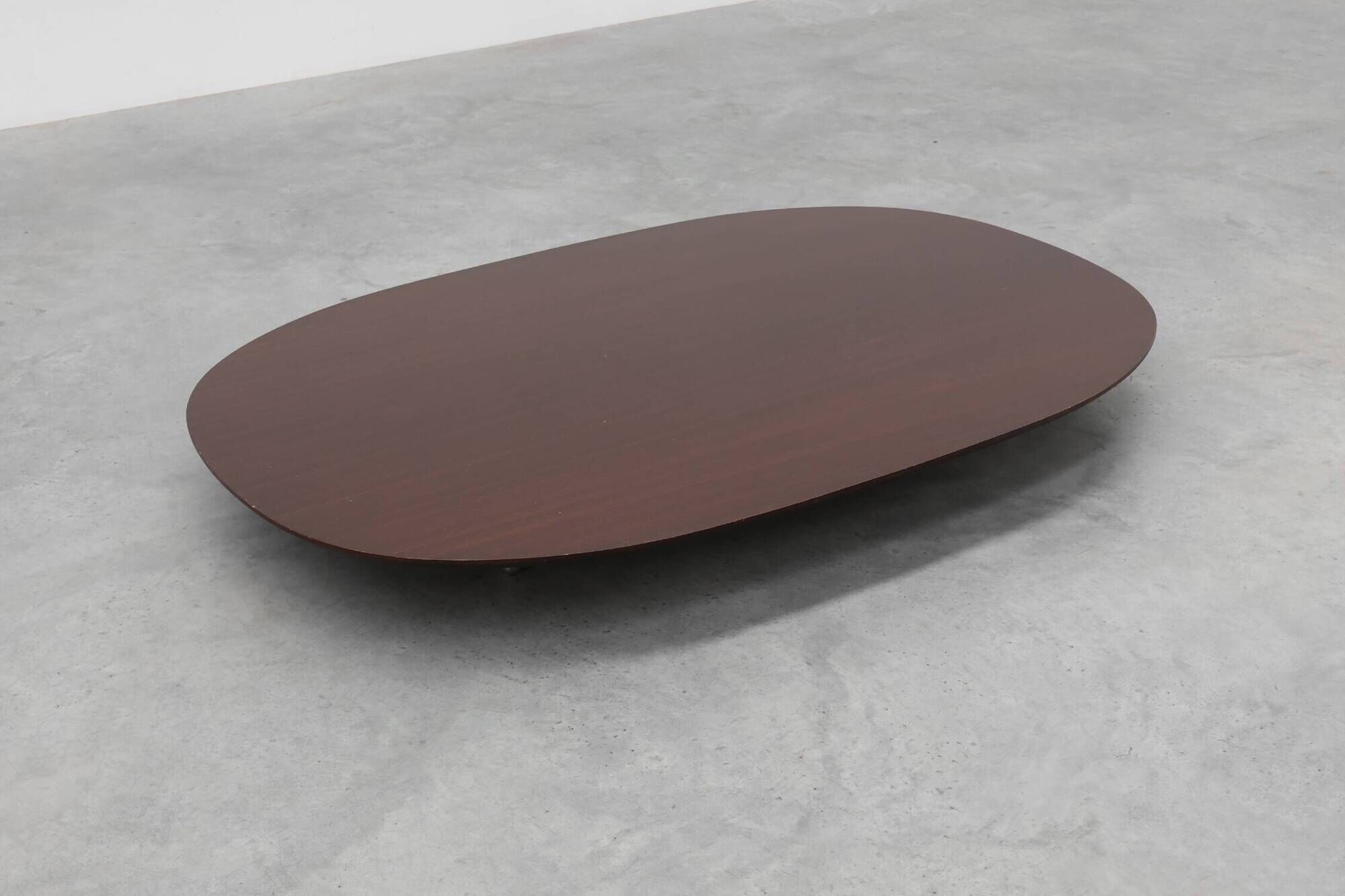 Table basse en noyer minimaliste par Cappellini, Italie