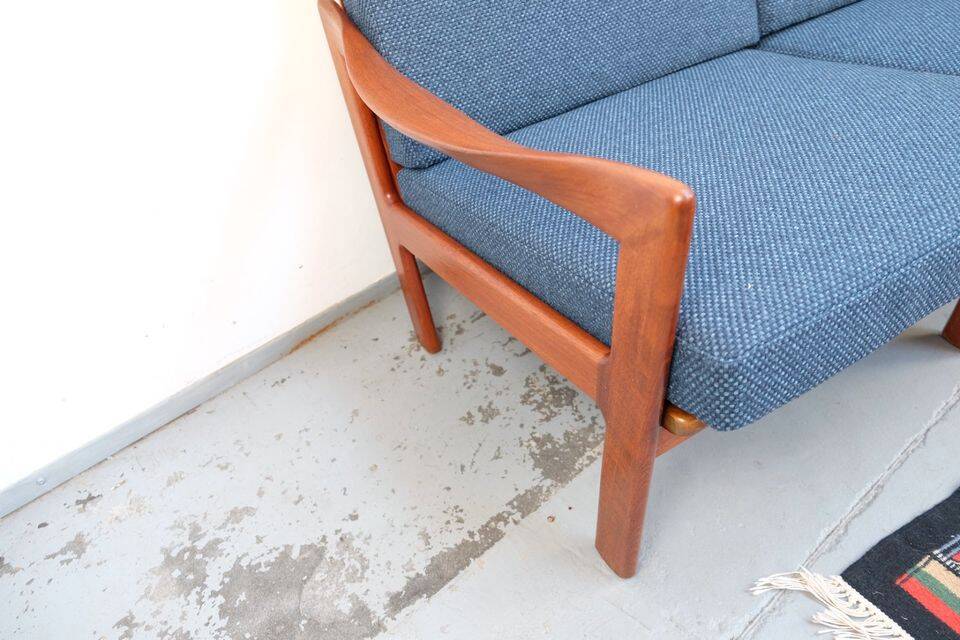 Wikkelsø 3-seater sofa from the mid-century | Teak | Vintage from the 1960s