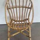 Fauteuil enfant en rotin