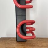 Italian design wall coat rack