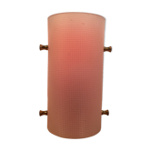 Orange lamp space age 70s cylindrical