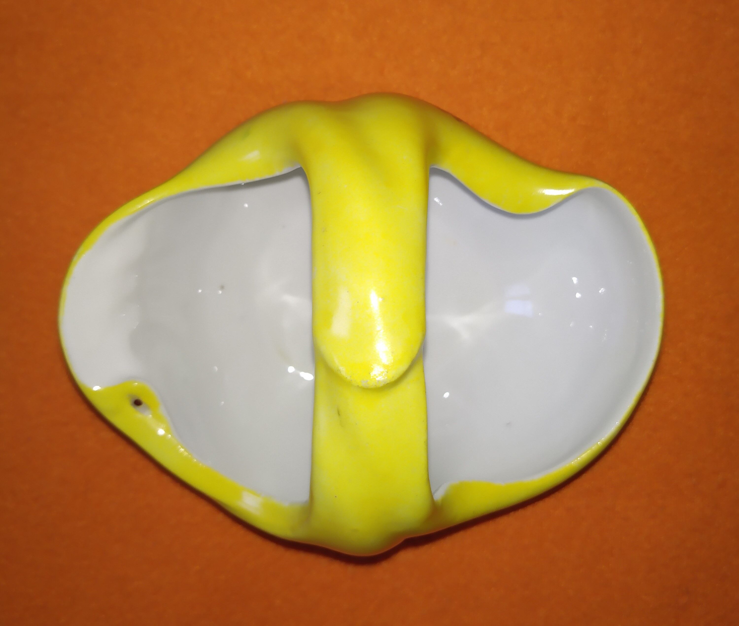 Bouquetière "Panier provençal" Limoges porcelain