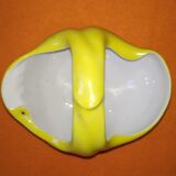 Bouquetière "Panier provençal" Limoges porcelain