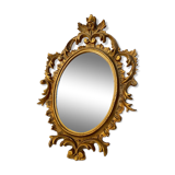 Golden mirror - 28x19cm