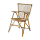 Rattan office chair