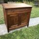 Buffet en bois massif vintage 1940