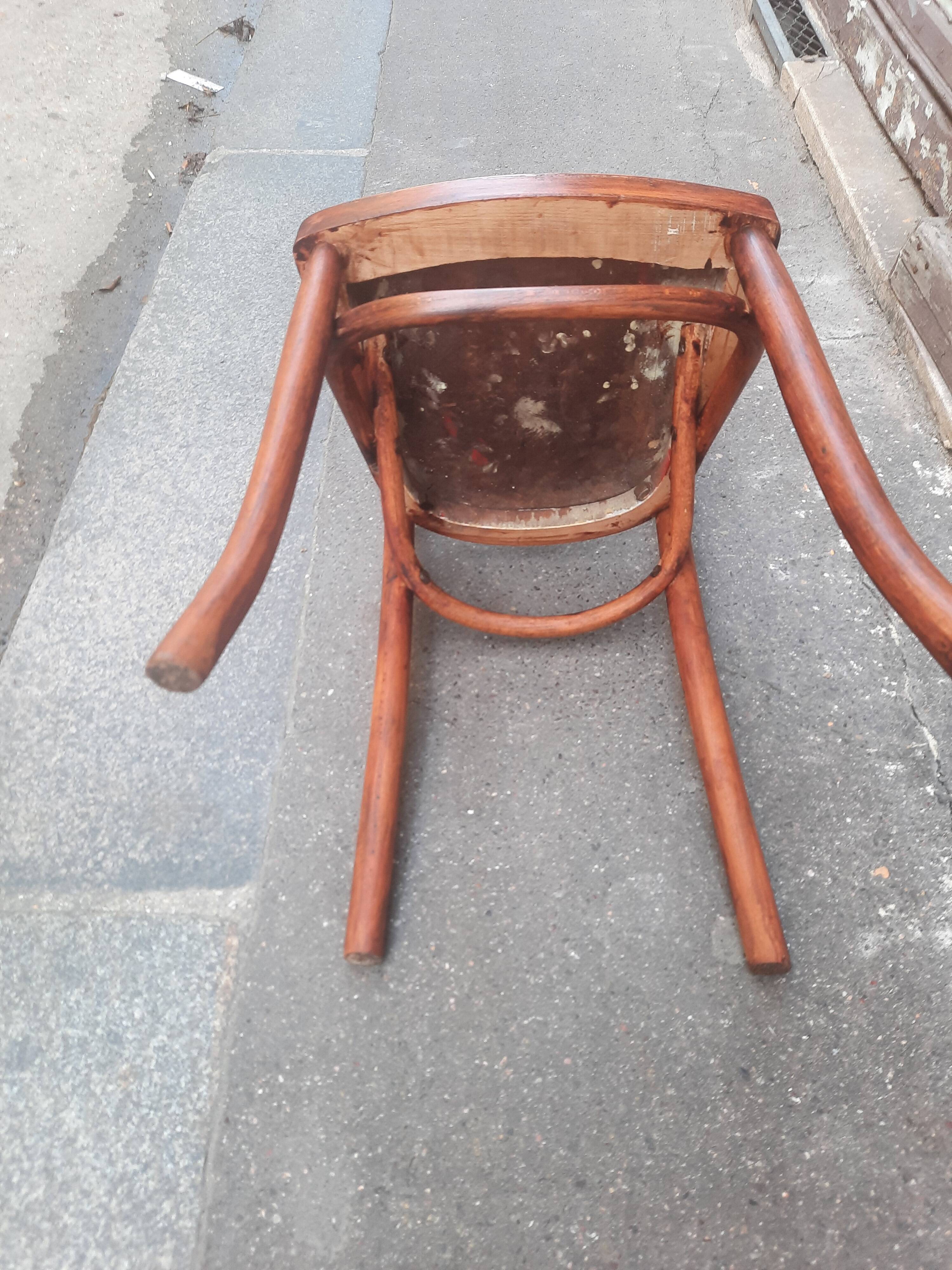 Pair of bistro chairs