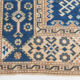 Medium Size Royal Blue Oushak Rug