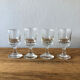 Set de 4 verres à liqueur début XX ème