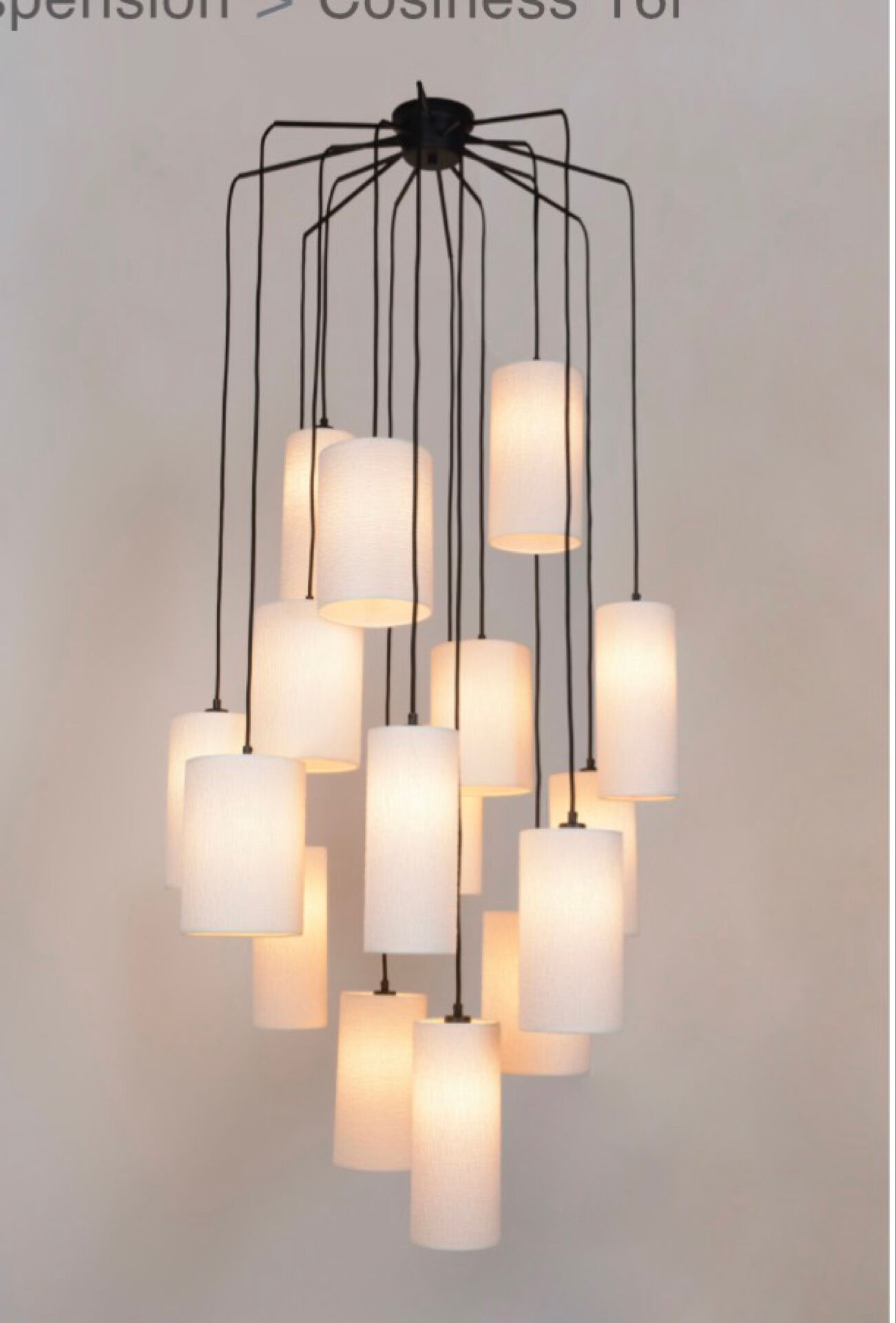Brand new. Hanging Light Cosiness 16L from Market Set