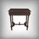 Small walnut desk, Henri II style – late 19th century