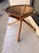 tabouret bas rotin africain