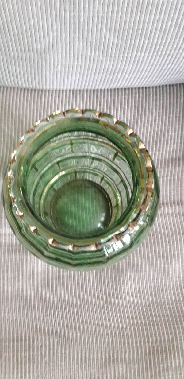 Vase vintage en verre