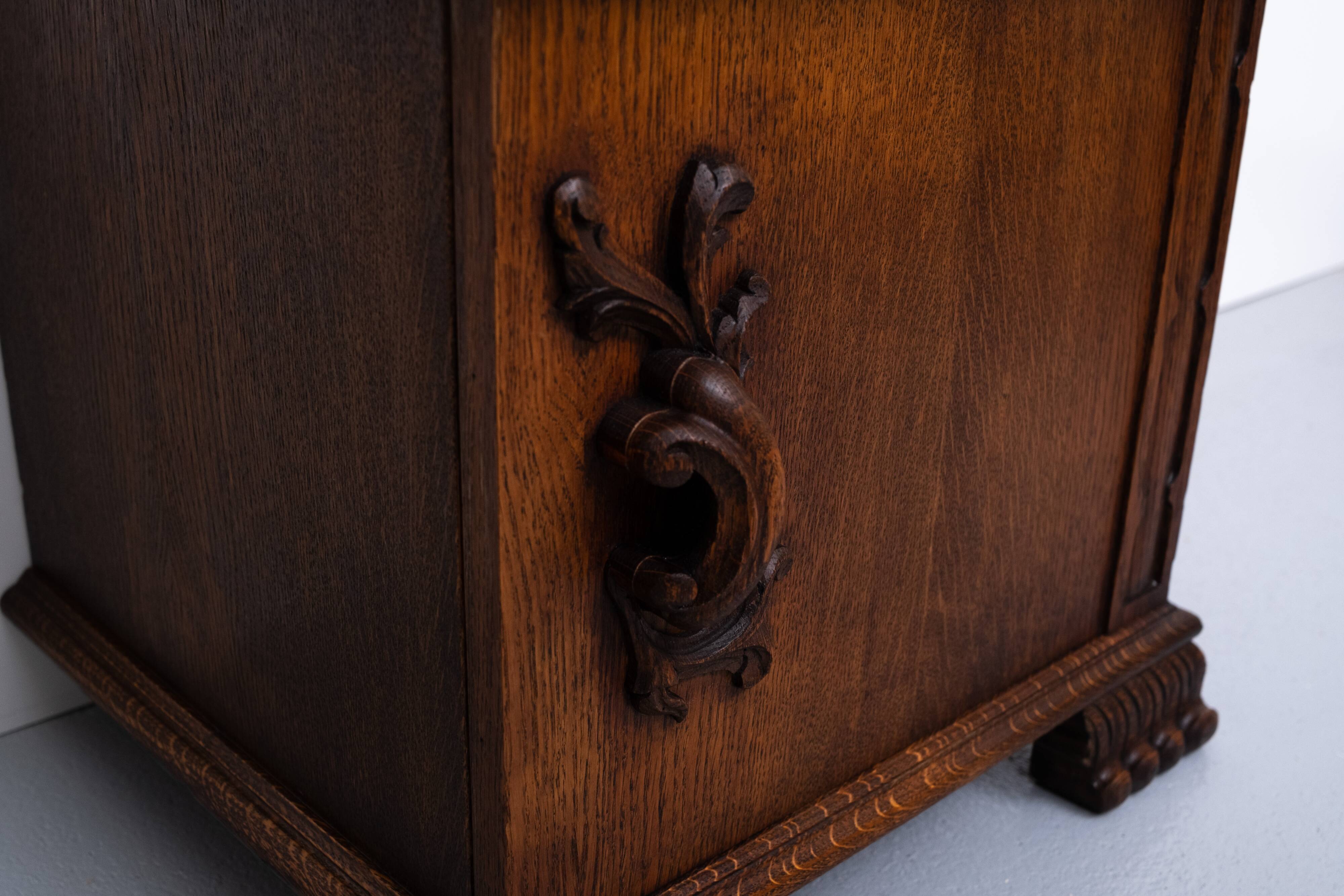 Oak Night Stands 1940s Holland