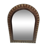 Oriental copper mirror 60x43cm