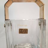 Servizio 11 Bicchieri con portaghiaccio, Tumbler Designer Cini Boeri Per Arnolfo Di Cambio.