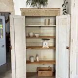 Patinated wardrobe