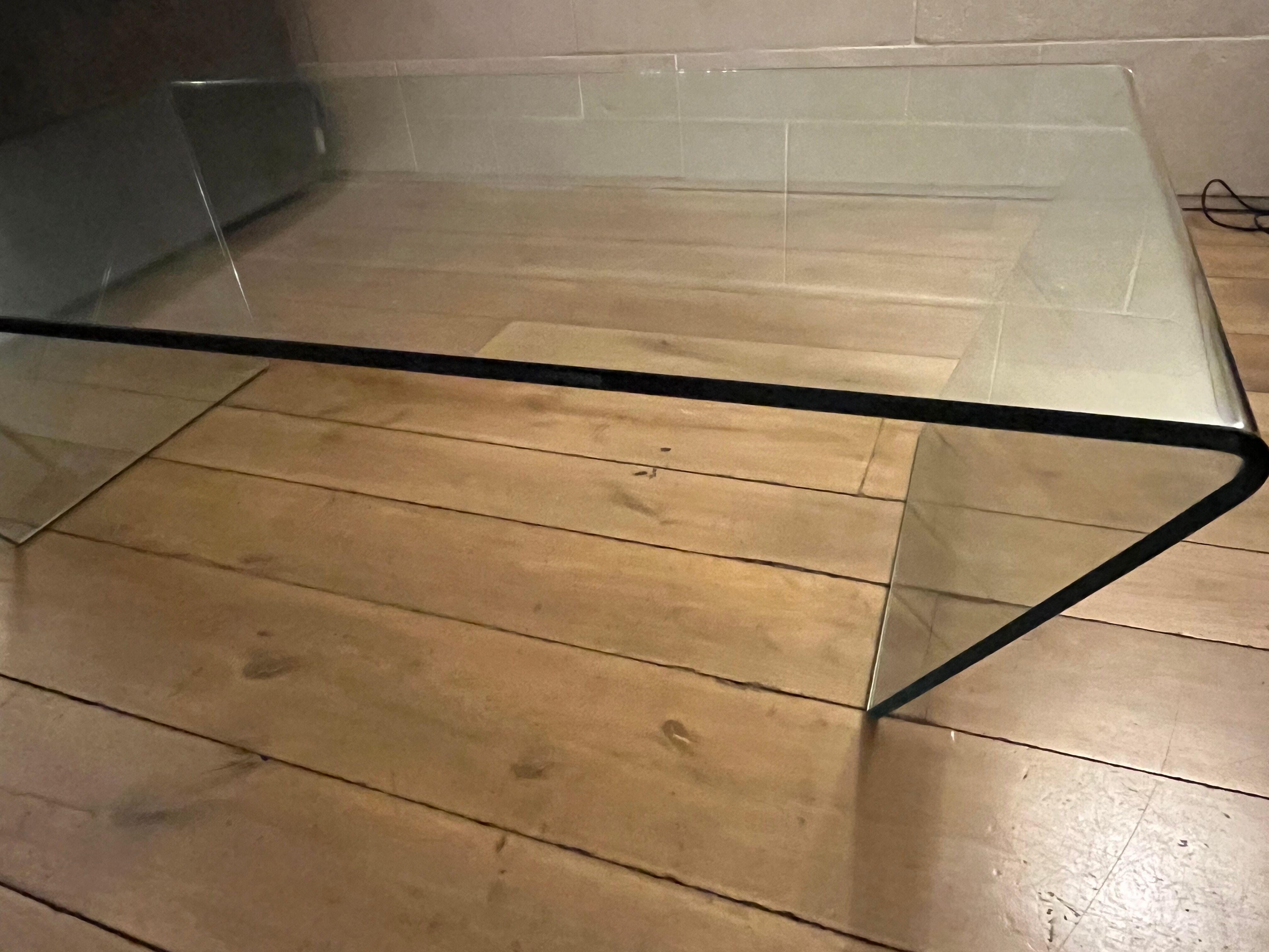 Glass coffee table bo concept