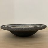 Plat creux en céramique noire