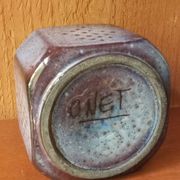 Vase de Daniel Chaponet, signé Onet, années 80