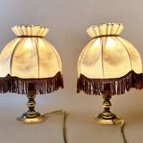 Pair of vintage accent lamps