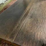Old farm console in solid oak