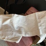 Old linen/cotton embroidered sheet