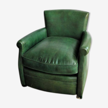 Fauteuil club vert