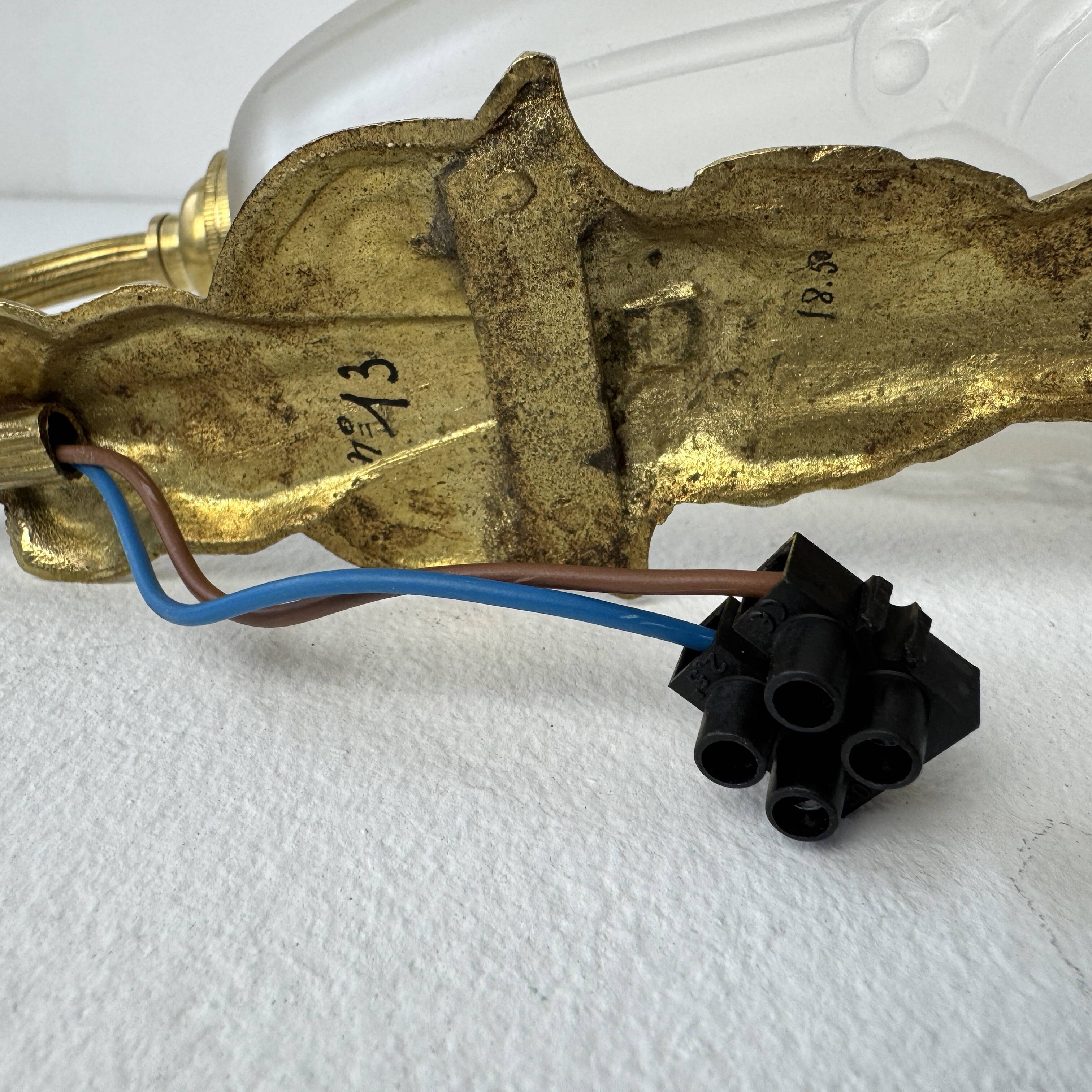 Old art-deco wall light