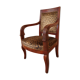 Fauteuil époque empire en acajou