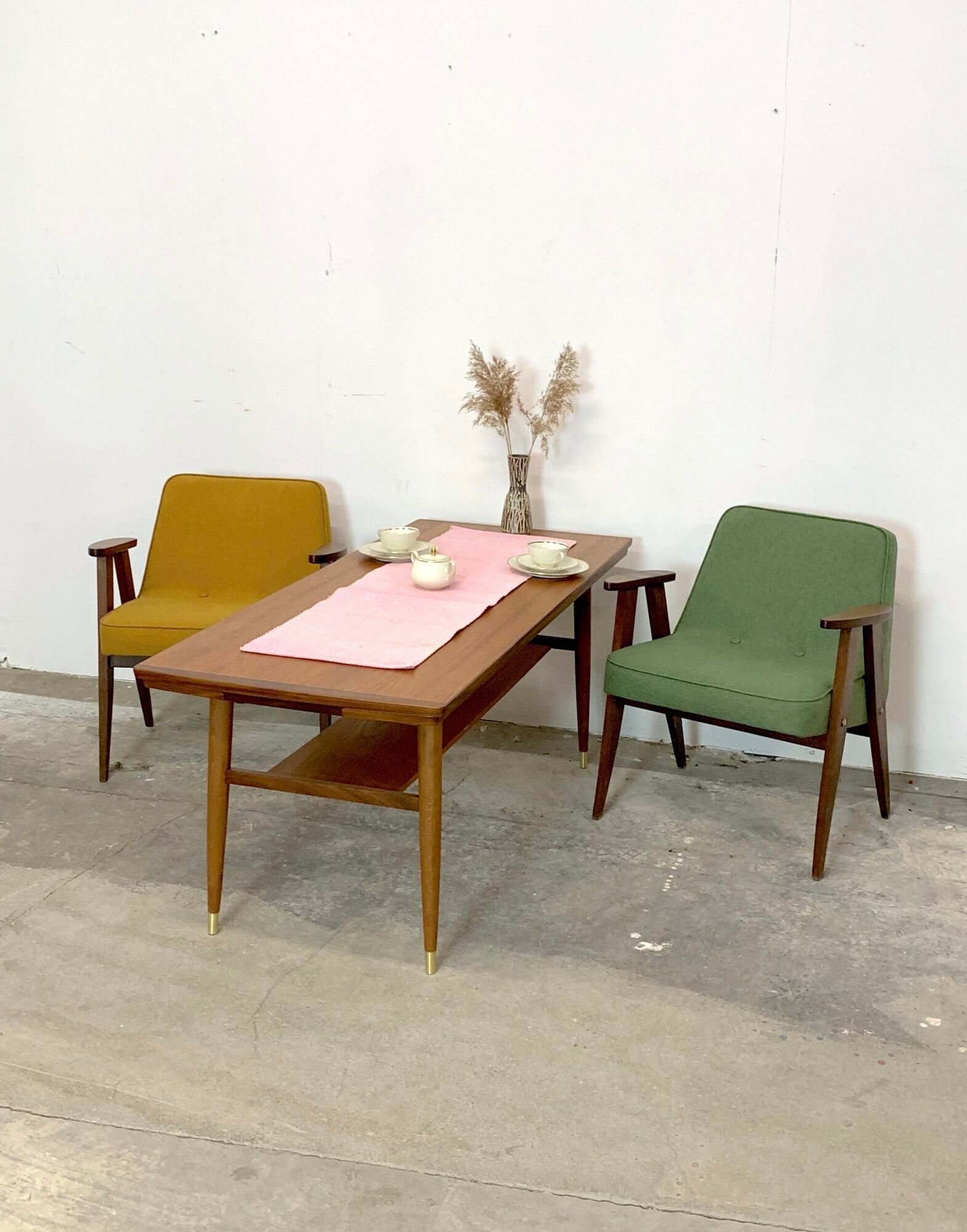 Teak bench, norway 1960s/70s