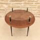 Two-tier side table, Italian work, 1950.