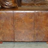 Heritage Biker Halo Soho Vintage leather sofa