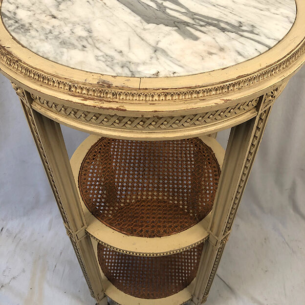 Louis XVI style harness in lacquered wood